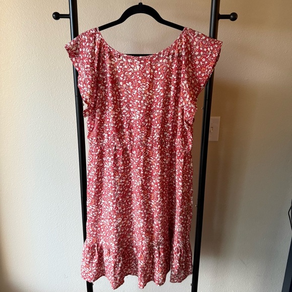 Rails Anika Mini Dress in Red and White Floral - Picture 4 of 4